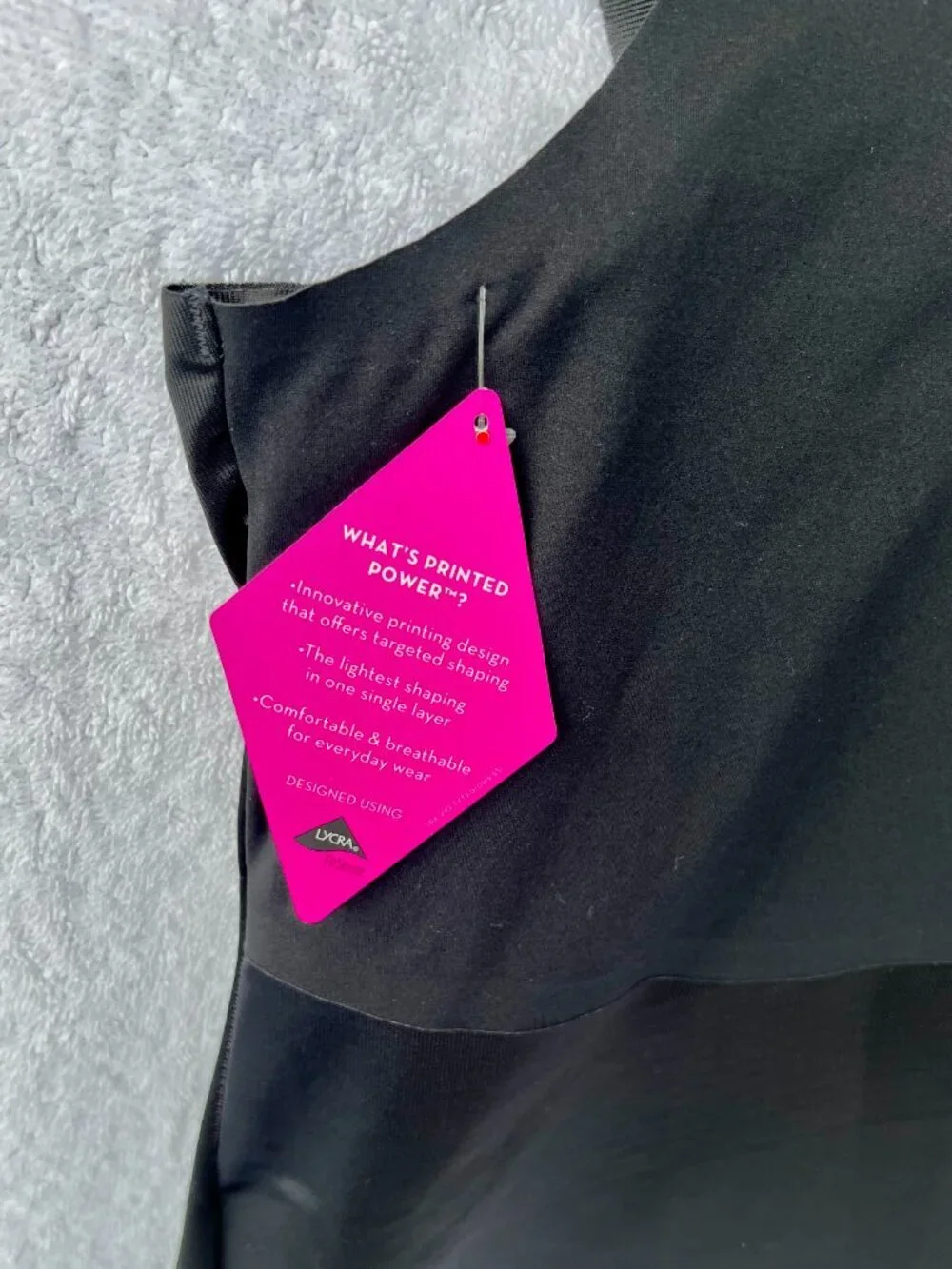 SPANX  size XL women Black Unlined wireless compression shape wear tank top NWT